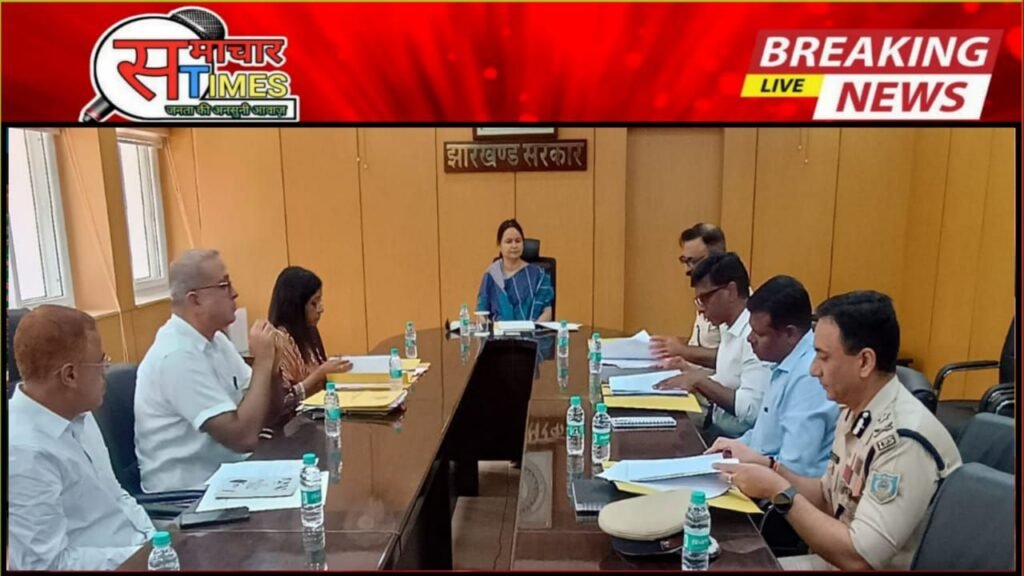 मुख्य सचिव श्रीमती अलका तिवारी की अध्यक्षता में ऐतिहासिक फैसला – मानगो बना नया पुलिस अनुमंडल, अपराध नियंत्रण और संसाधन प्रबंधन को मिलेगी नई मजबूती मुख्य सचिव श्रीमती अलका तिवारी की अध्यक्षता में ऐतिहासिक फैसला – मानगो बना नया पुलिस अनुमंडल, अपराध नियंत्रण और संसाधन प्रबंधन को मिलेगी नई मजबूती